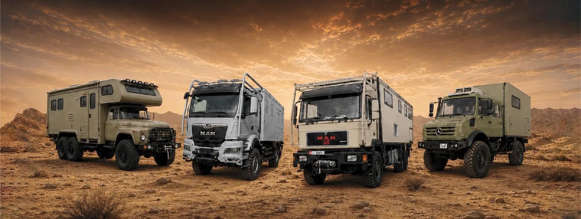 Leman DXB expedition builds staged in the desert